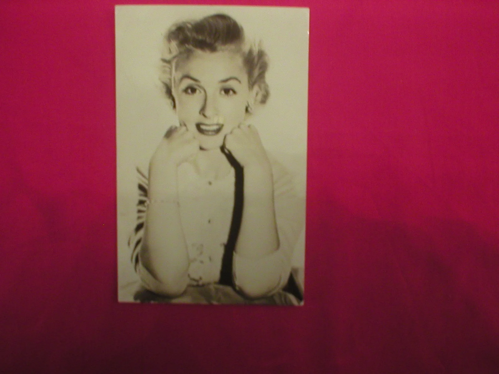 Elena Verdugo — VINTAGE ELENA VERDUGO SIGNED, AUTOGRAPHED POST CARD, 5 1/2 X 3 1/2