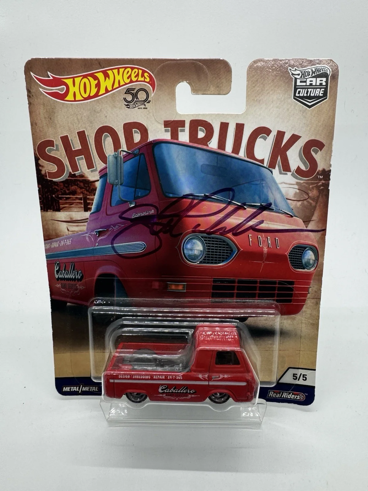 Steve Caballero — Steve Caballero Autographed Hot Wheels Lot!!!! Complete Collection!, image 2