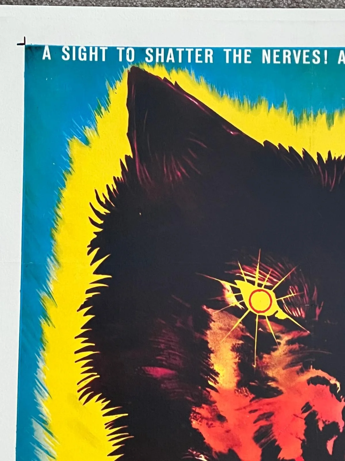 The Hound of the Baskervilles US 1 Sheet 1959 LINEN BACKED 27x41" Film Poster, изображение 5
