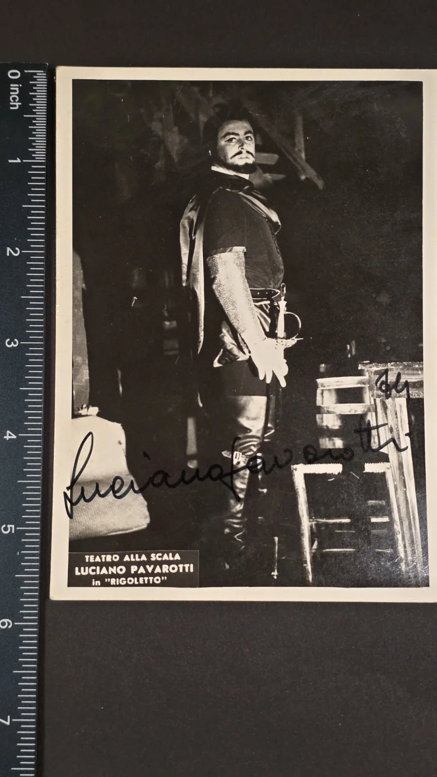Luciano Pavarotti Autographed Photos Signed Opera Dated, image 4