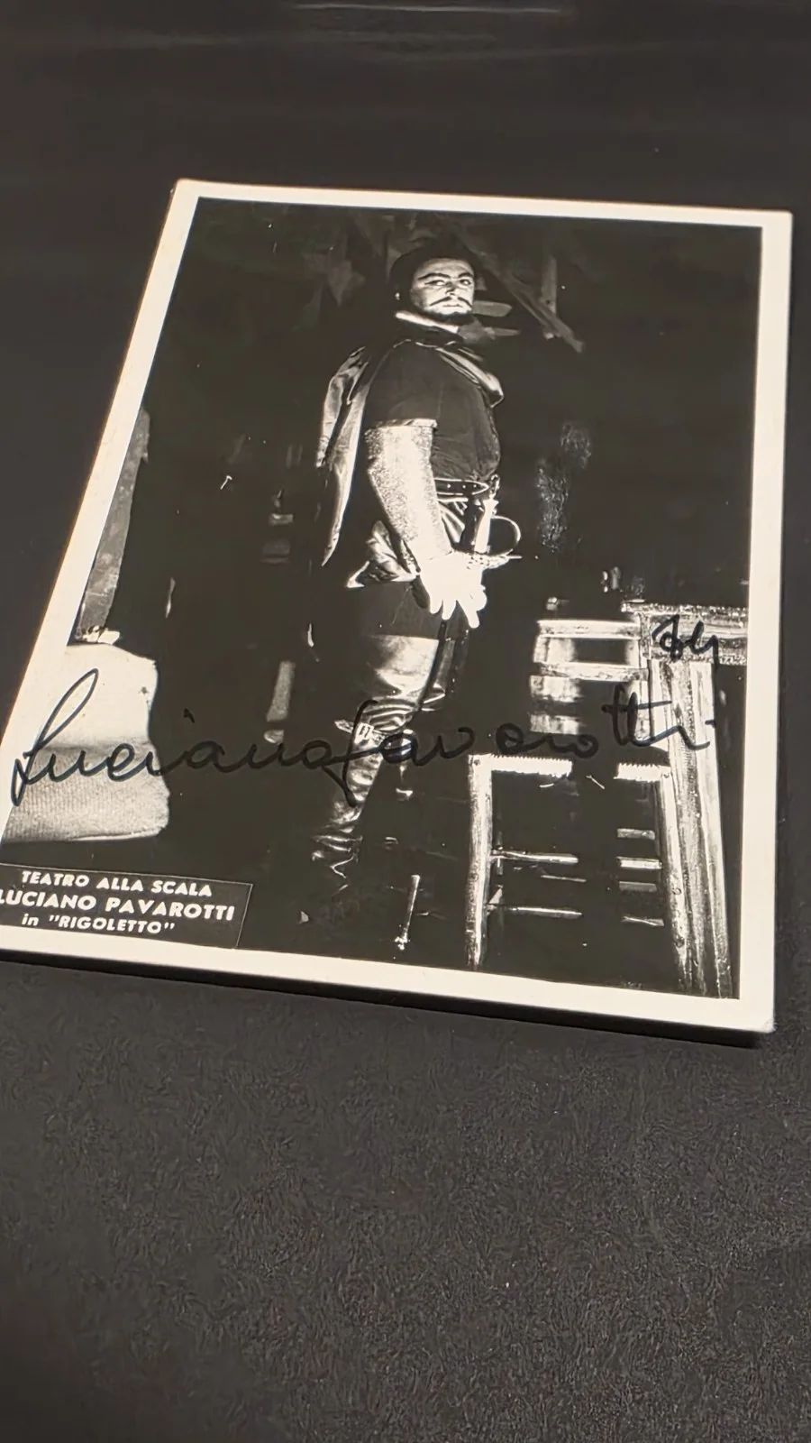 Luciano Pavarotti Autographed Photos Signed Opera Dated, image 5