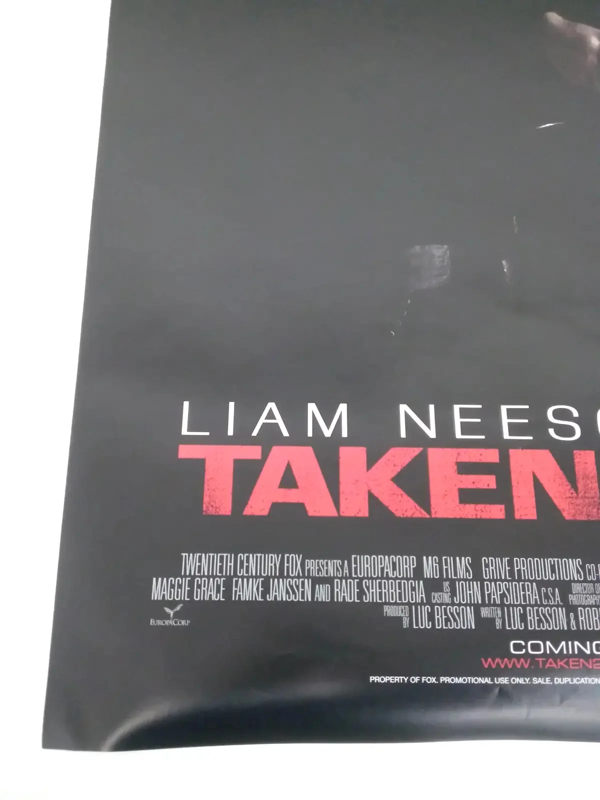 Taken 2 Liam Neeson UK Movie Poster 2012 51cm x 76cm, изображение 2