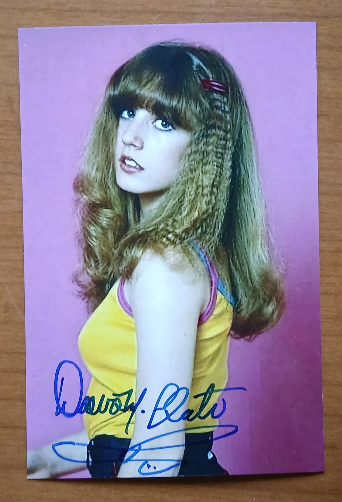 Dana Plato — Dana Plato, Diff'rent Strokes, Signed Autographed Photo 6x4 in, image 2