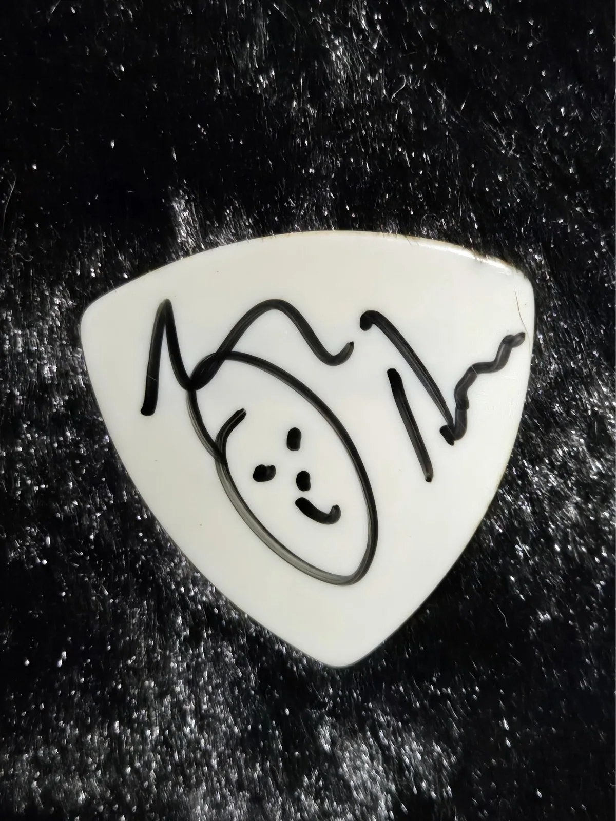 Kenny Marks autographed guitar pick, image 2