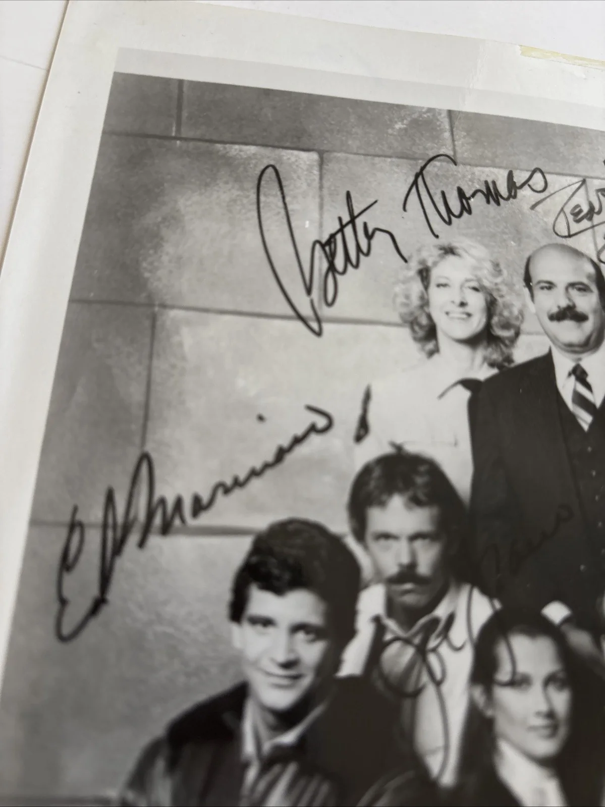 Vintage Signed Cast Photo Hill Street Blues 8x10, image 2