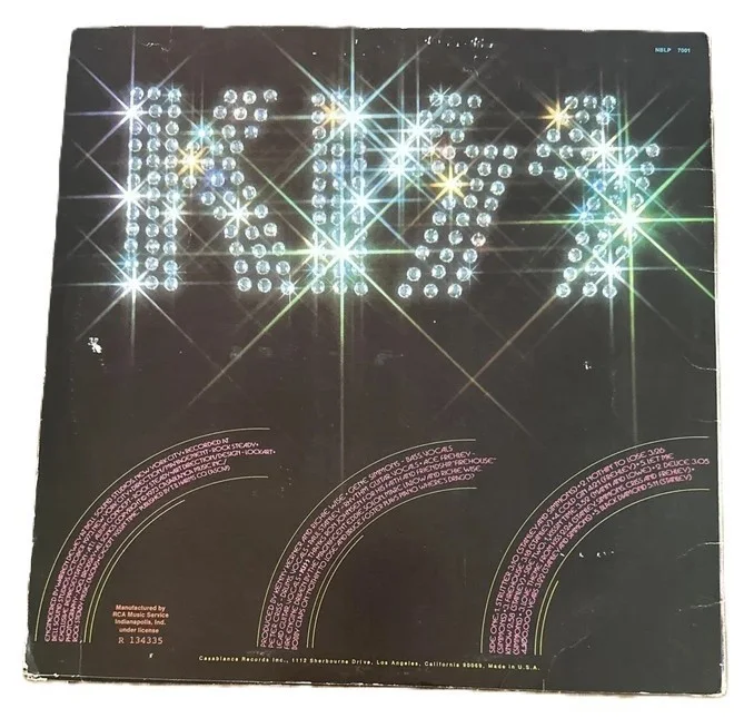 Gene Simmons Signed Debut KISS Album JSA, image 2