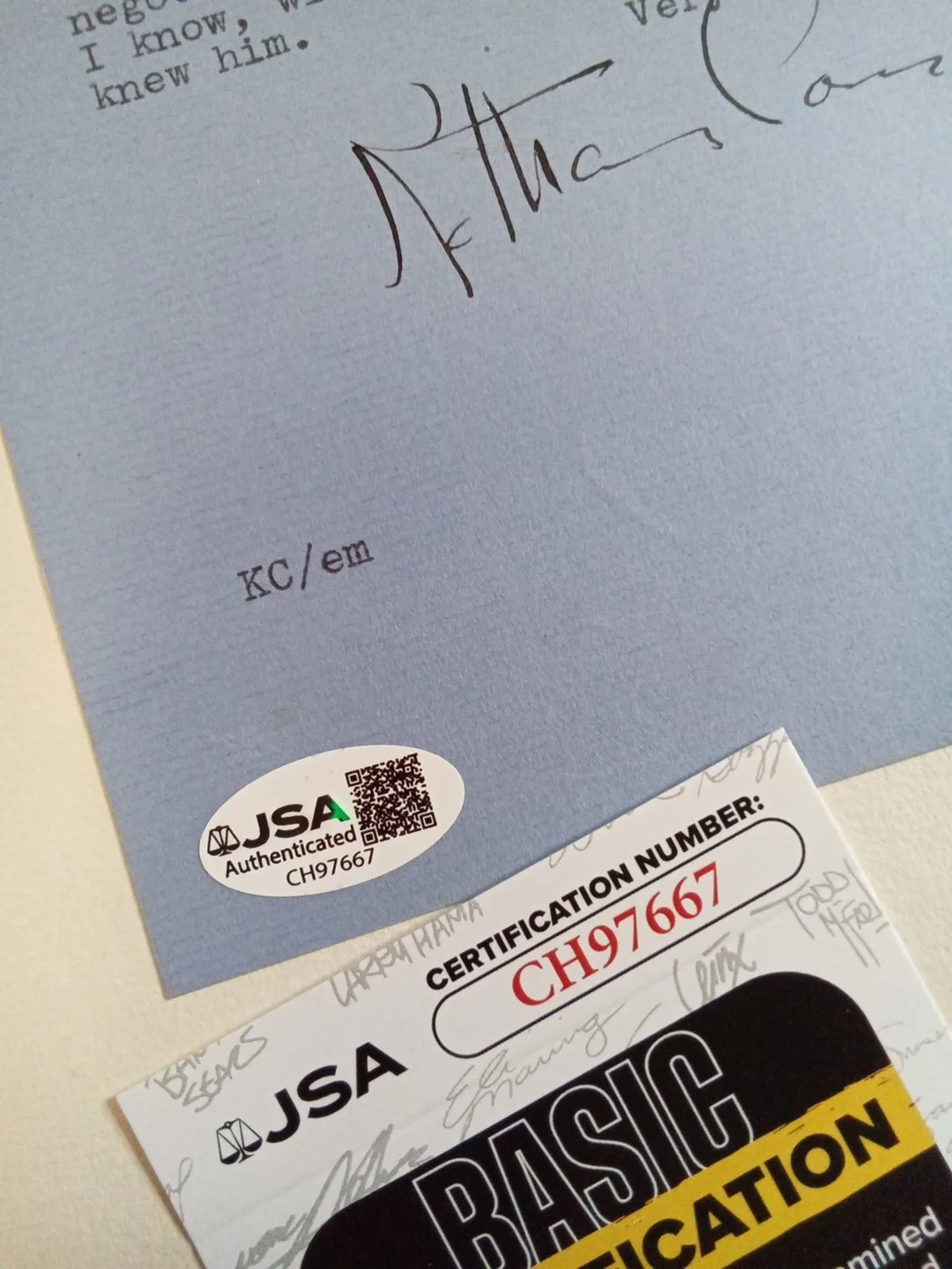 Katherine Cornell Signed Letterhead Broadway First Lady Theater JSA, image 4