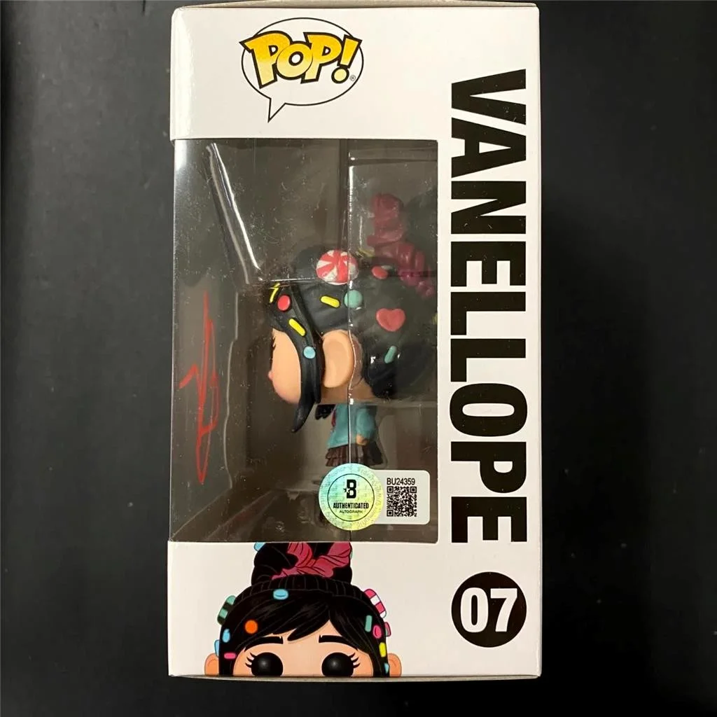 Sarah Silverman signed Vanellope Wreck It Funko Pop 7 autograph ~ Beckett BAS, image 2