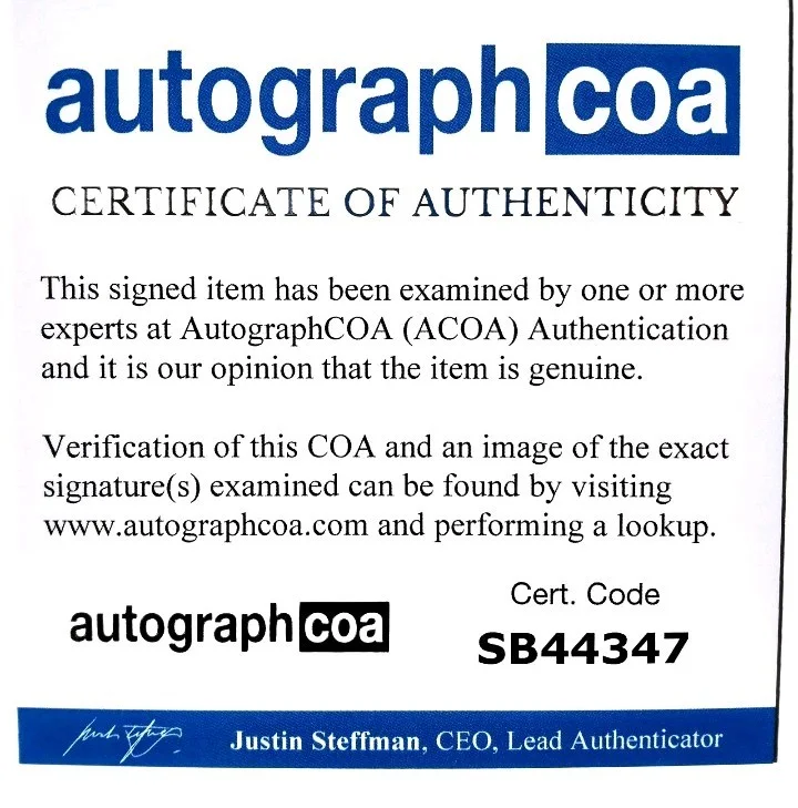 DANIEL LOGAN Signed 11x14 "Star Wars" Photo (ACOA) as YOUNG BOBA FETT Auto, image 5