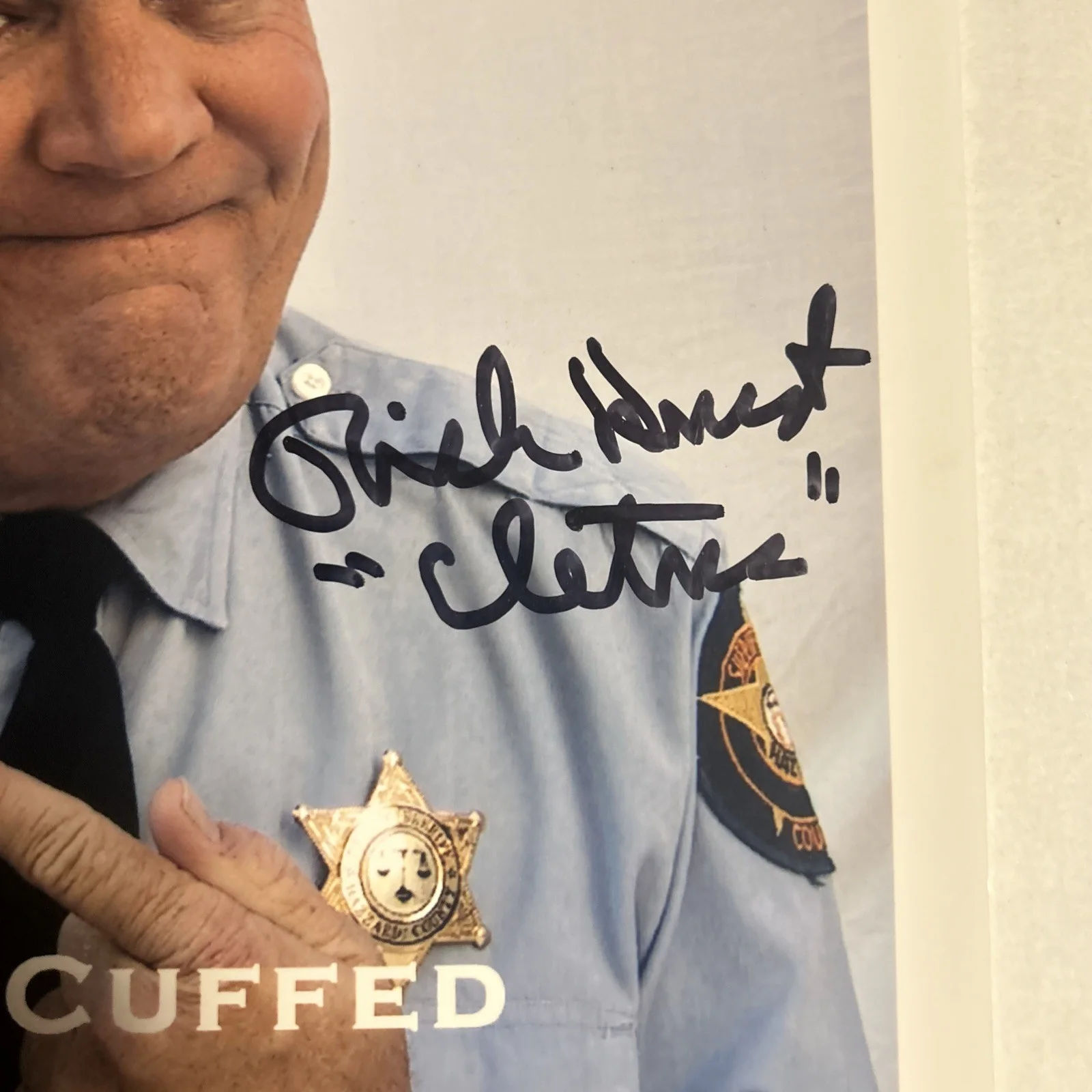 The Dukes Of Hazzard Rick Hurst Cletus Signed Autographed Photo Hazzard County, изображение 2