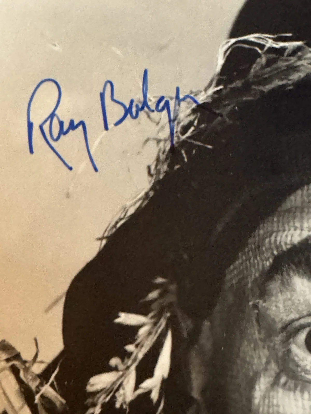 Ray Bolger — Ray Bolger Scarecrow Wizard of Oz Signed Vintage Photograph Autographed COA, изображение 2