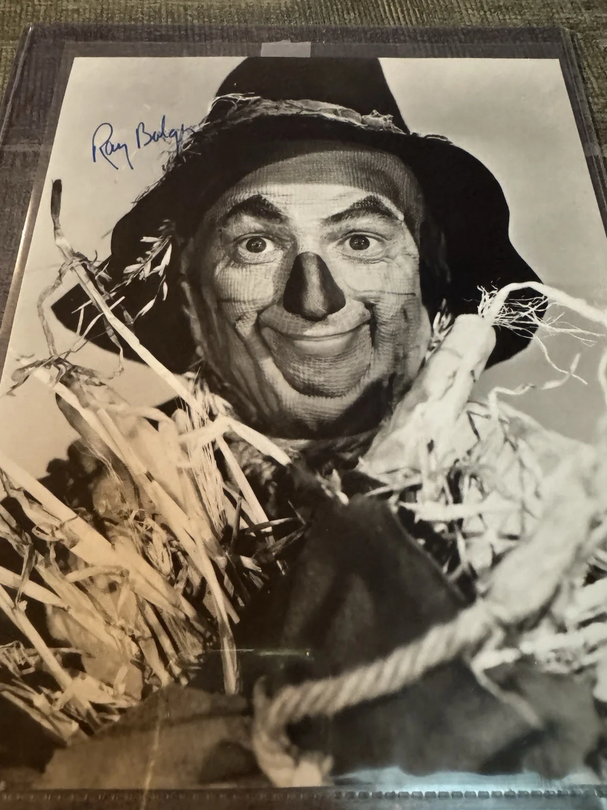 Ray Bolger — Ray Bolger Scarecrow Wizard of Oz Signed Vintage Photograph Autographed COA, изображение 4