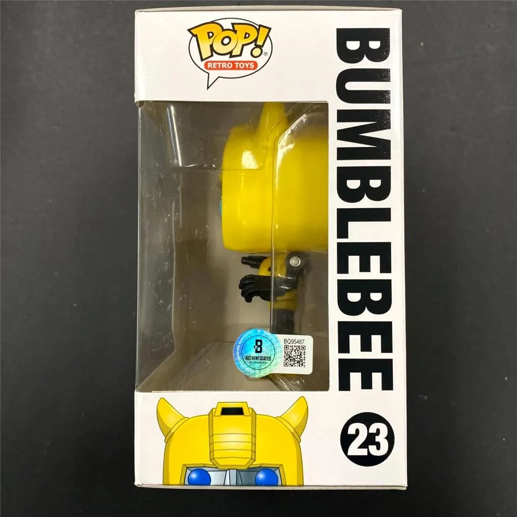 Shia Labeouf signed Bumblebee Transformers Funko Pop autograph (C) Beckett BAS, image 2