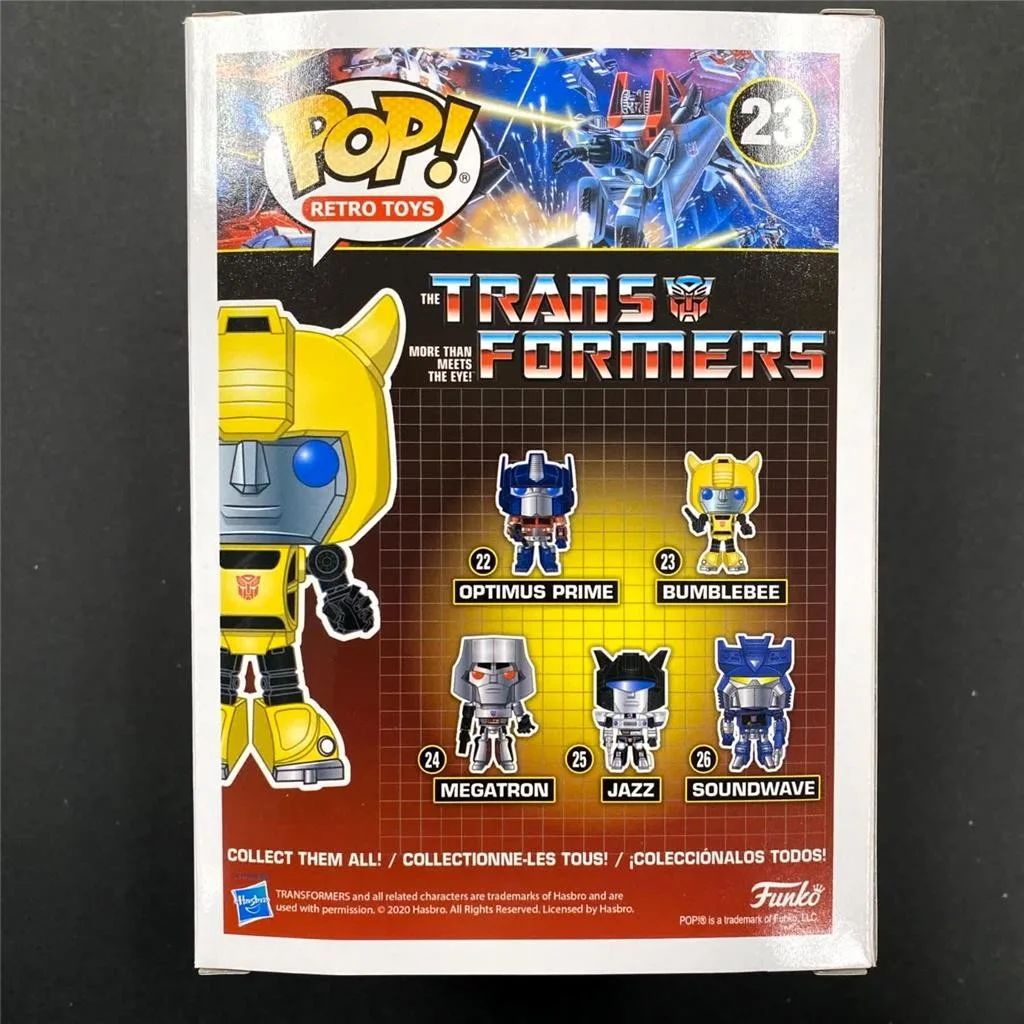 Shia Labeouf signed Bumblebee Transformers Funko Pop autograph (C) Beckett BAS, image 3