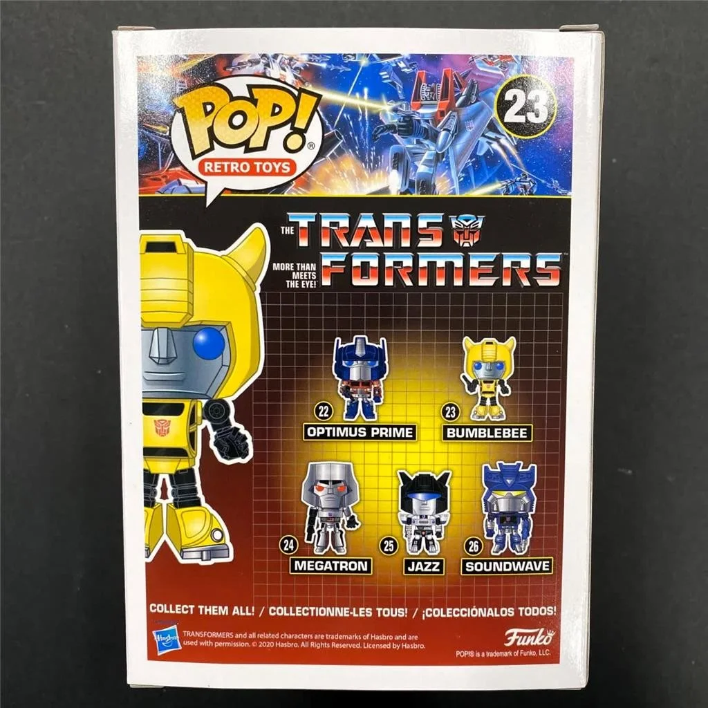 Shia Labeouf signed Bumblebee Transformers Funko Pop autograph (B) Beckett BAS, image 3