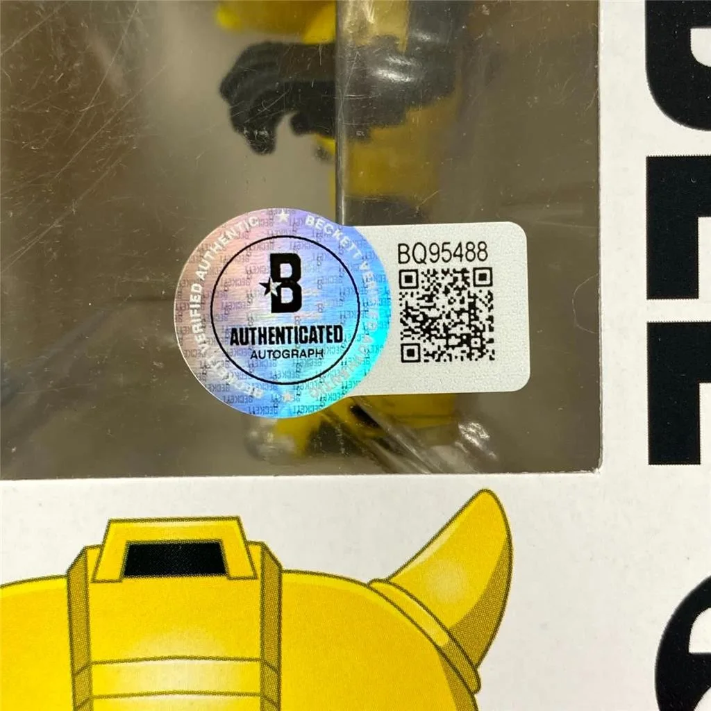 Shia Labeouf signed Bumblebee Transformers Funko Pop autograph (B) Beckett BAS, image 5