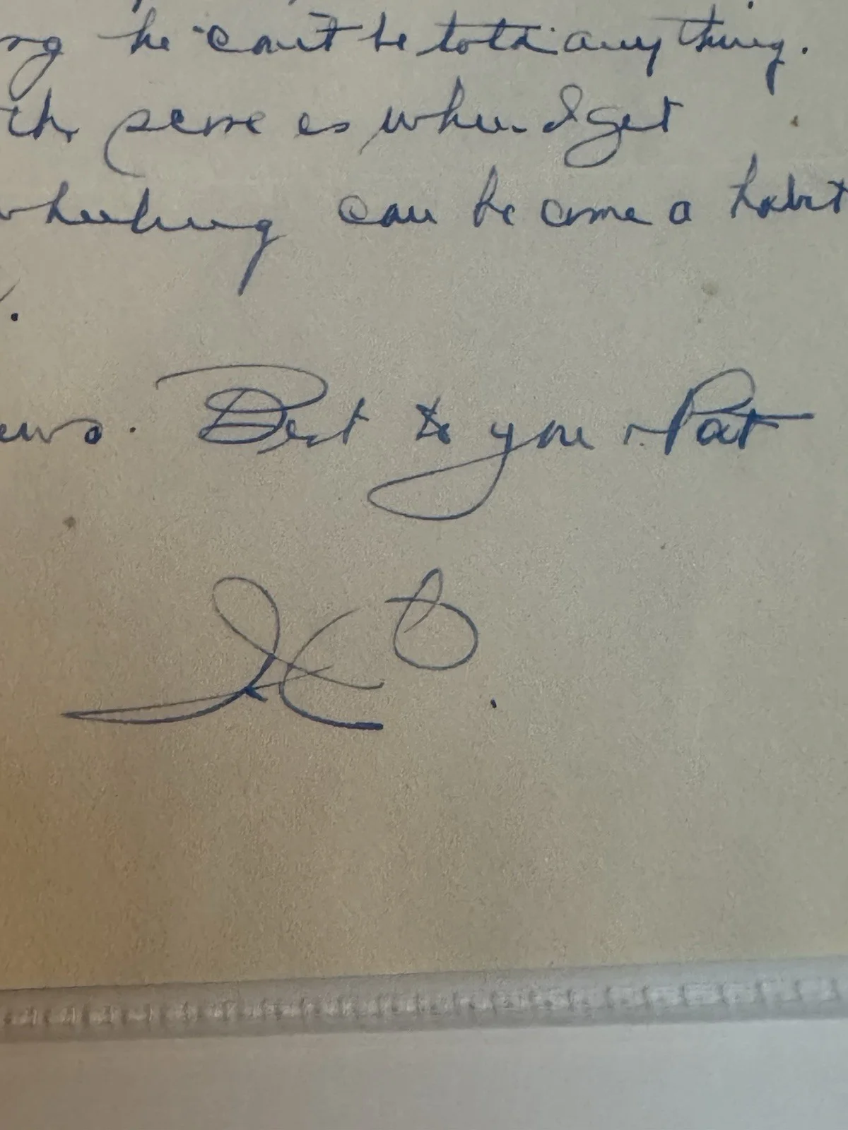 James Cagney — James Cagney Handwritten Letter Signed 1950s Autographed COA piece of History, изображение 3