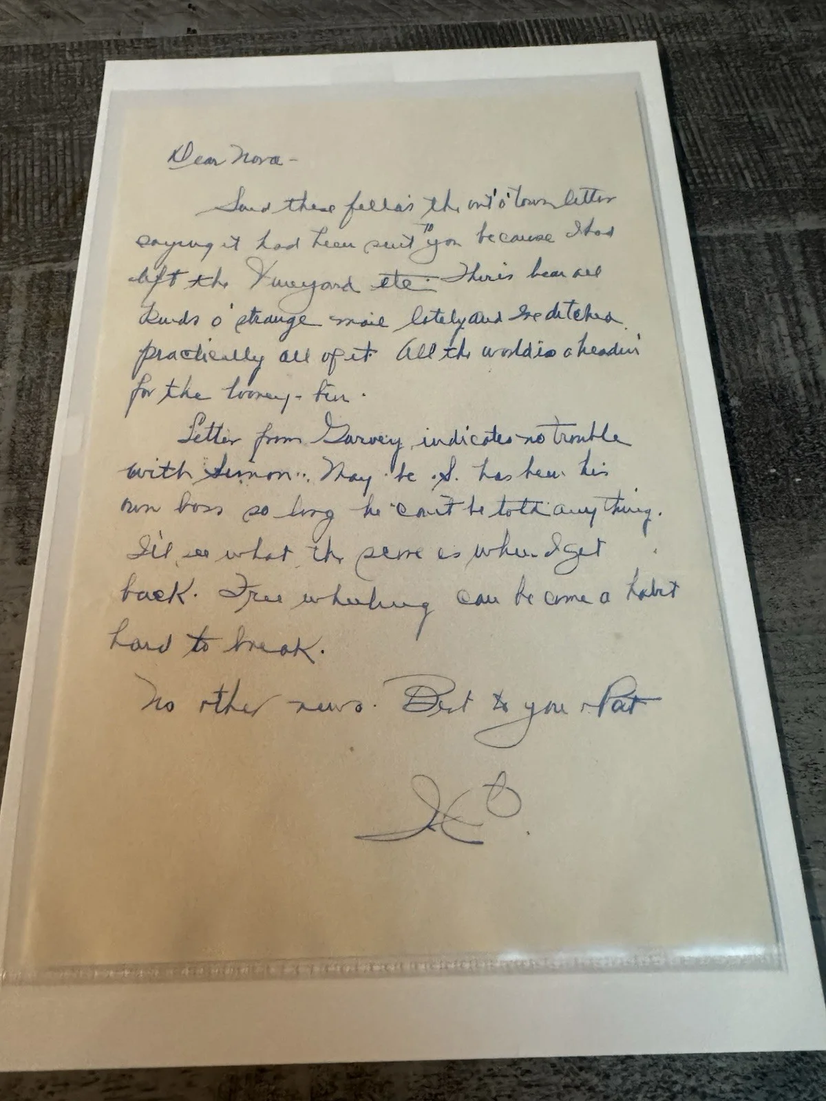 James Cagney — James Cagney Handwritten Letter Signed 1950s Autographed COA piece of History, изображение 4