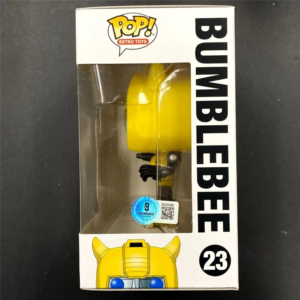 Shia Labeouf signed Bumblebee Transformers Funko Pop autograph (A) Beckett BAS, изображение 2