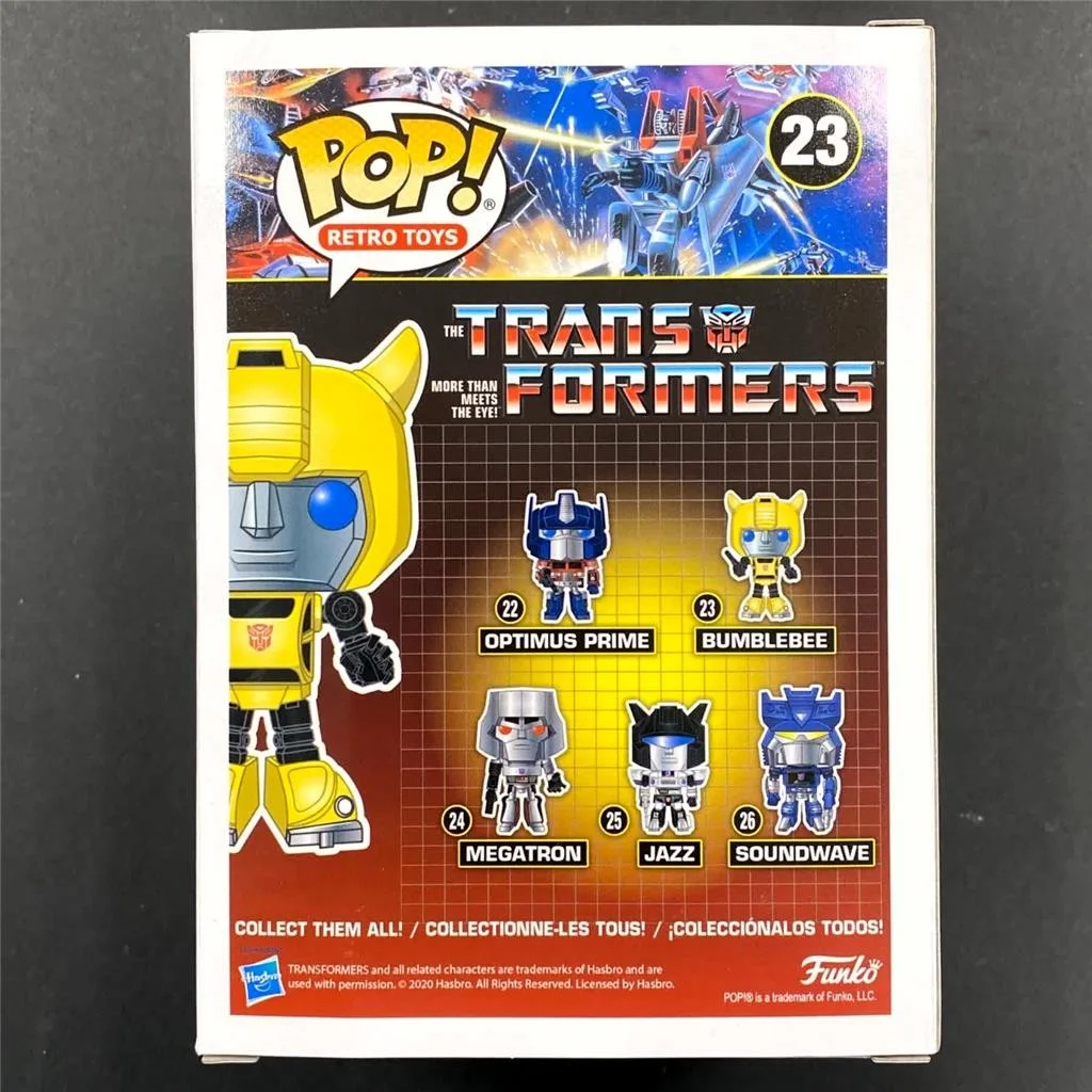 Shia Labeouf signed Bumblebee Transformers Funko Pop autograph (A) Beckett BAS, изображение 3