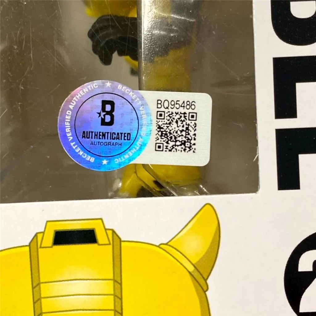 Shia Labeouf signed Bumblebee Transformers Funko Pop autograph (A) Beckett BAS, изображение 5