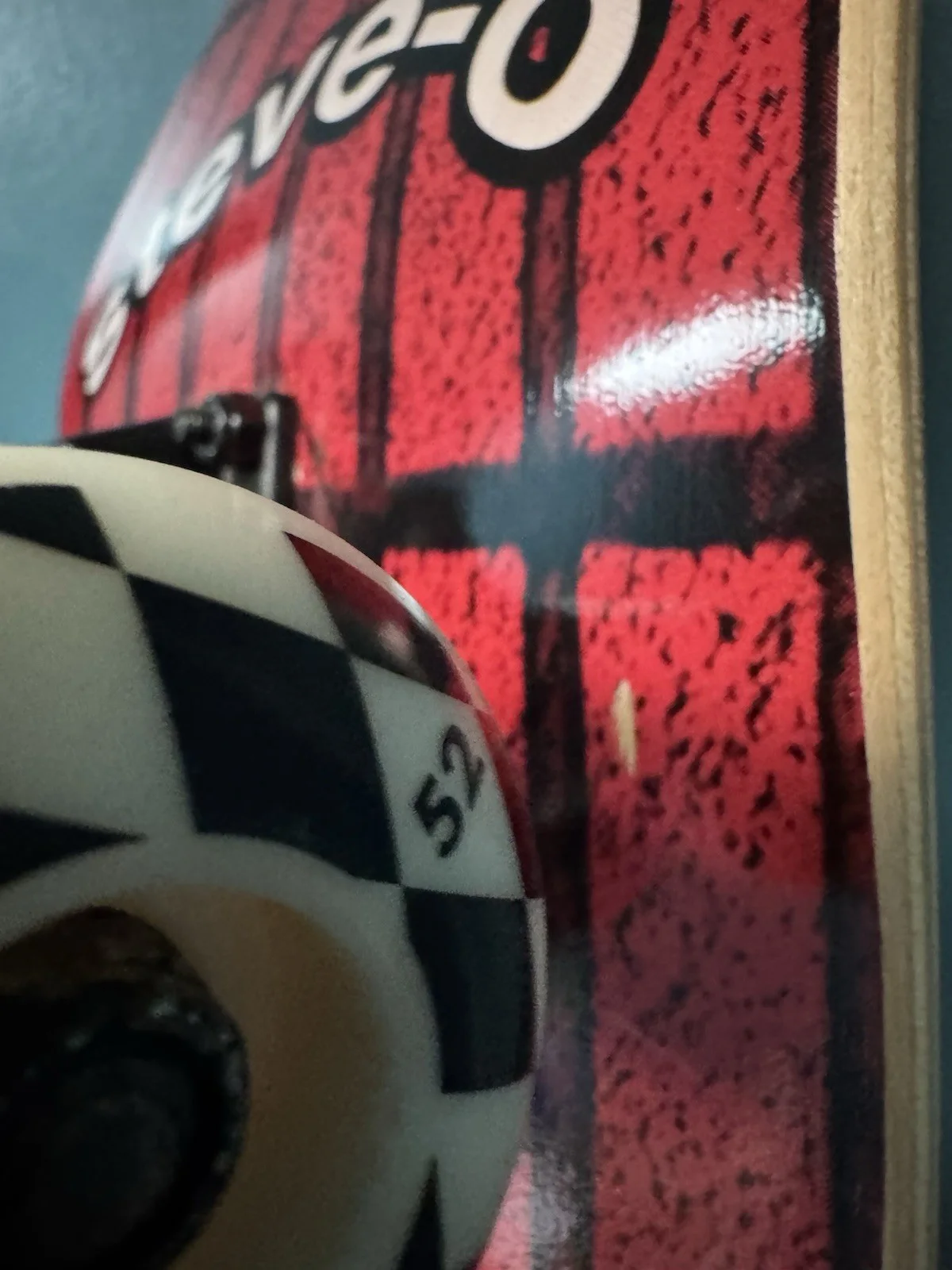 Steve-O — Steve-O Yeah Dude Skateboards - Signed Deck "Mugshot" - 1st Release with wheels, image 5