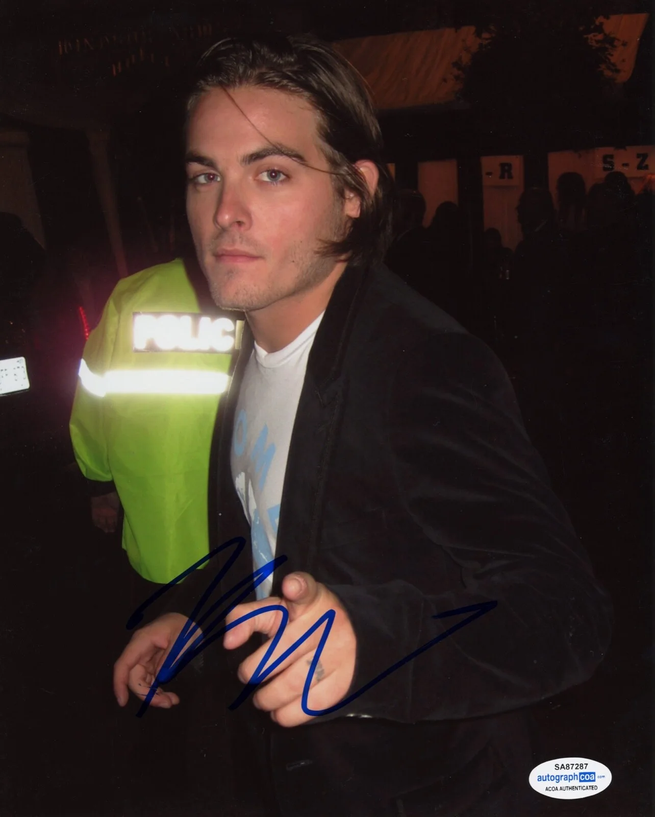 Kevin Zegers — Kevin Zegers signed Auto 8x10 Photo d PROOF Hot SEXY Mortal Instruments ACOA COA, изображение 3