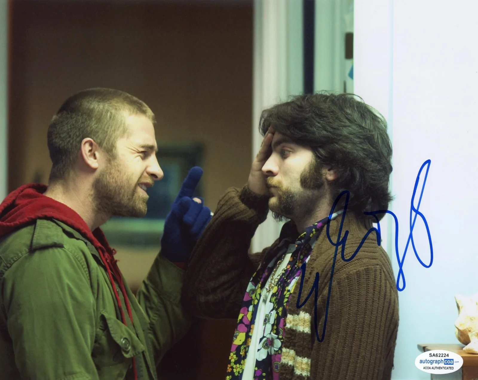 WESLEY BENTLEY — Wes Bentley signed "WEIRDSVILLE" 8x10 Photo AMERICAN BEAUTY Yellowstone ACOA COA, изображение 4