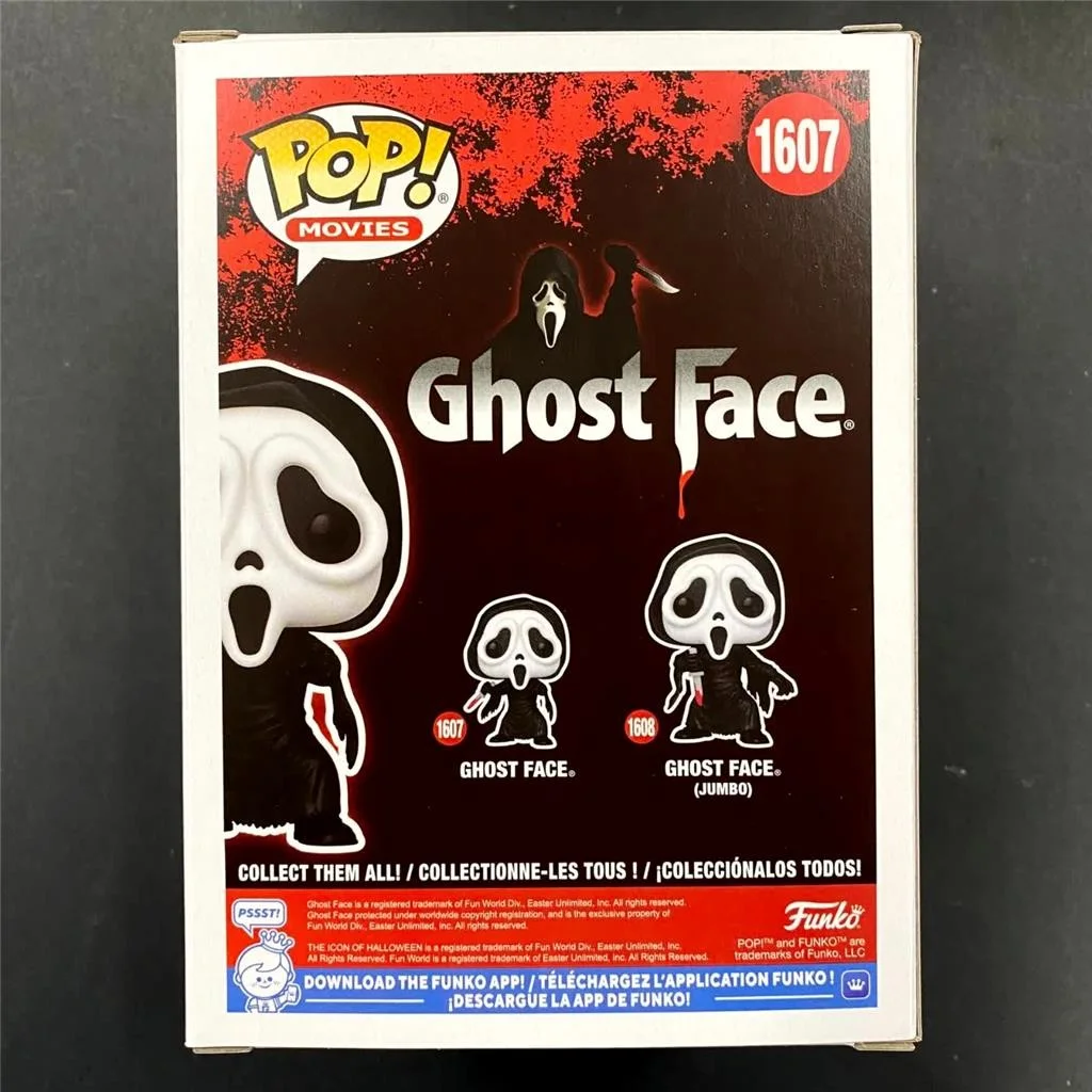 Matt Bettinelli-Olpin & Tyler Gillett signed Scream Ghost Face Funko Pop (B) BAS, изображение 3