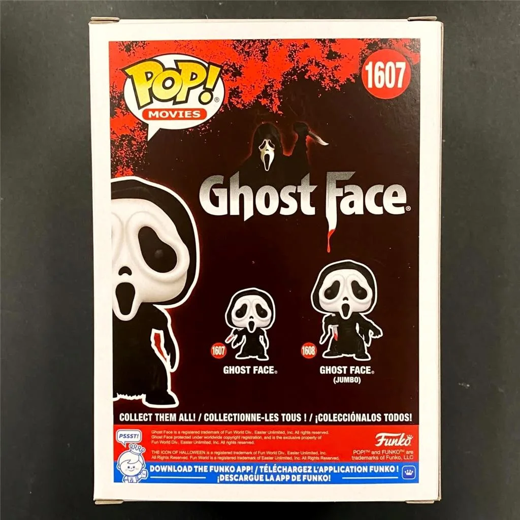 Matt Bettinelli-Olpin & Tyler Gillett signed Scream Ghost Face Funko Pop (A) BAS, изображение 3