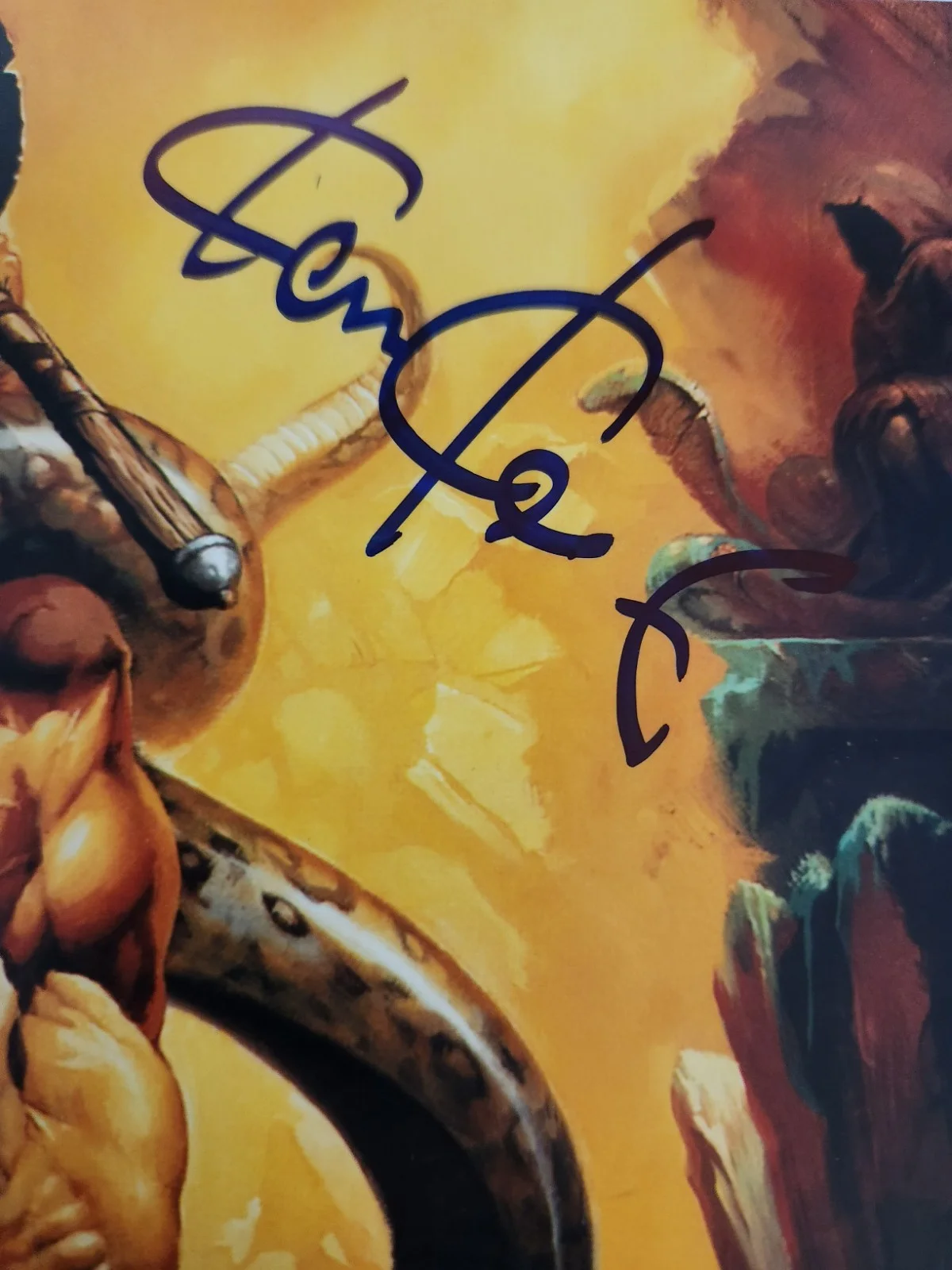 Ken Kelly Signed Autographed 8x10" Photograph AW COA Fantasy Art, изображение 2