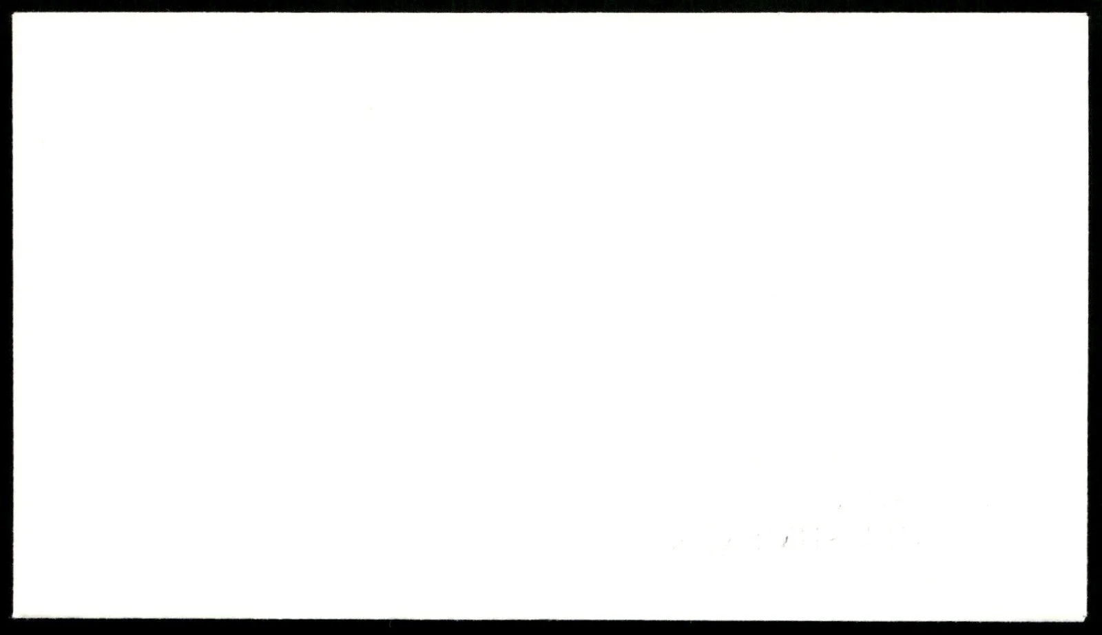 Actor Jon Cypher First 1st Day Cover Signed Auto -Rare Vintage Autograph, image 2