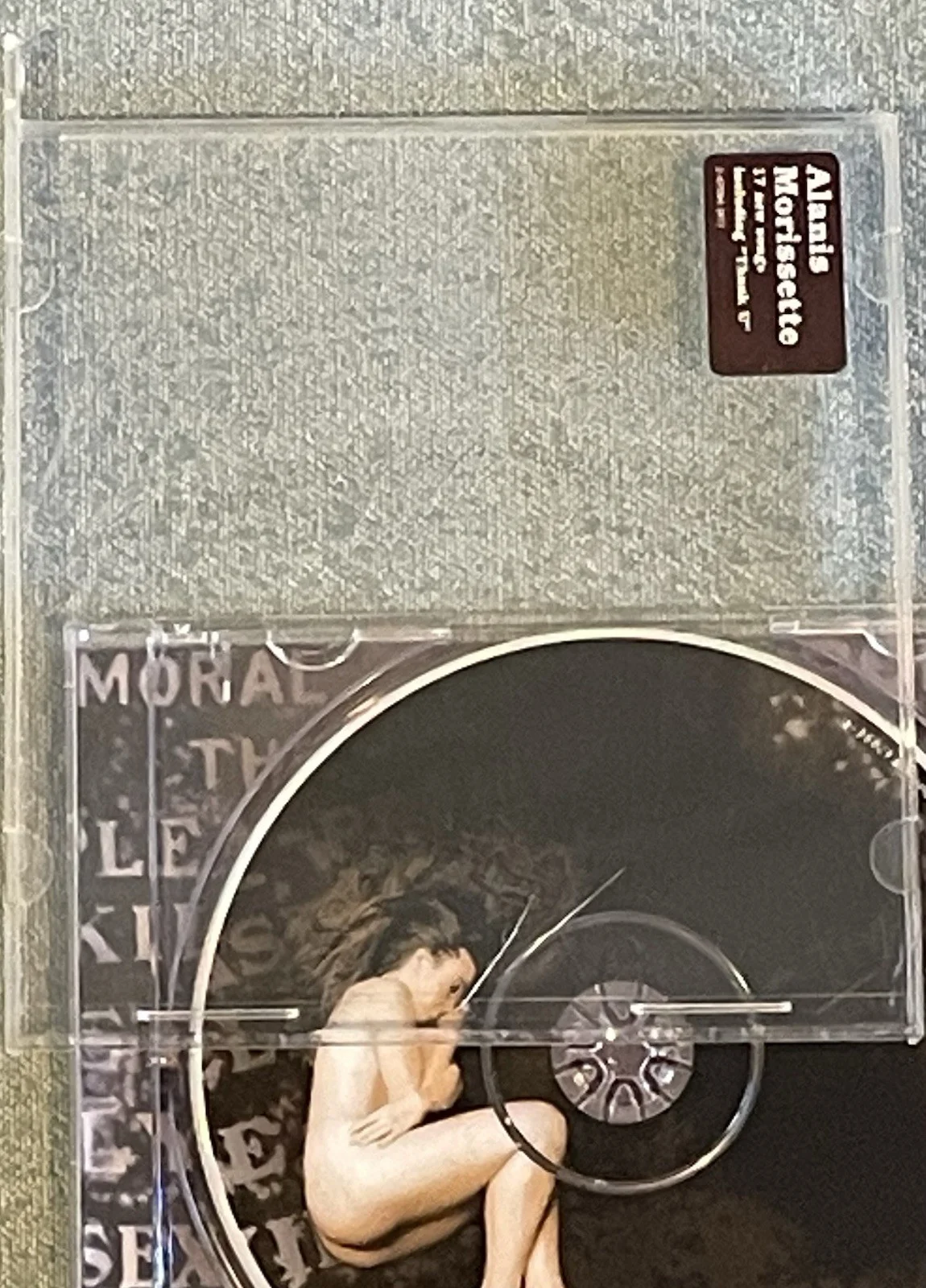 Alanis Morissette Signed Autograph "Supposed Former Infatuation Junkie" CD Promo, image 4