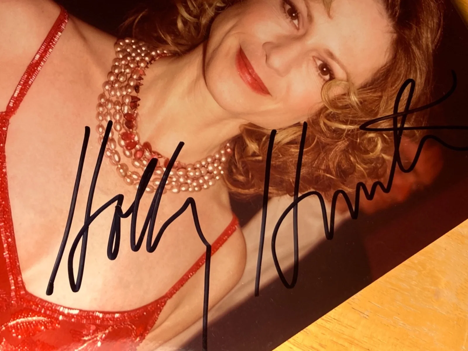 Hand SIGNED Holly Hunter 8x10 Photo - The Incredibles, The Piano, Broadcast News, изображение 3