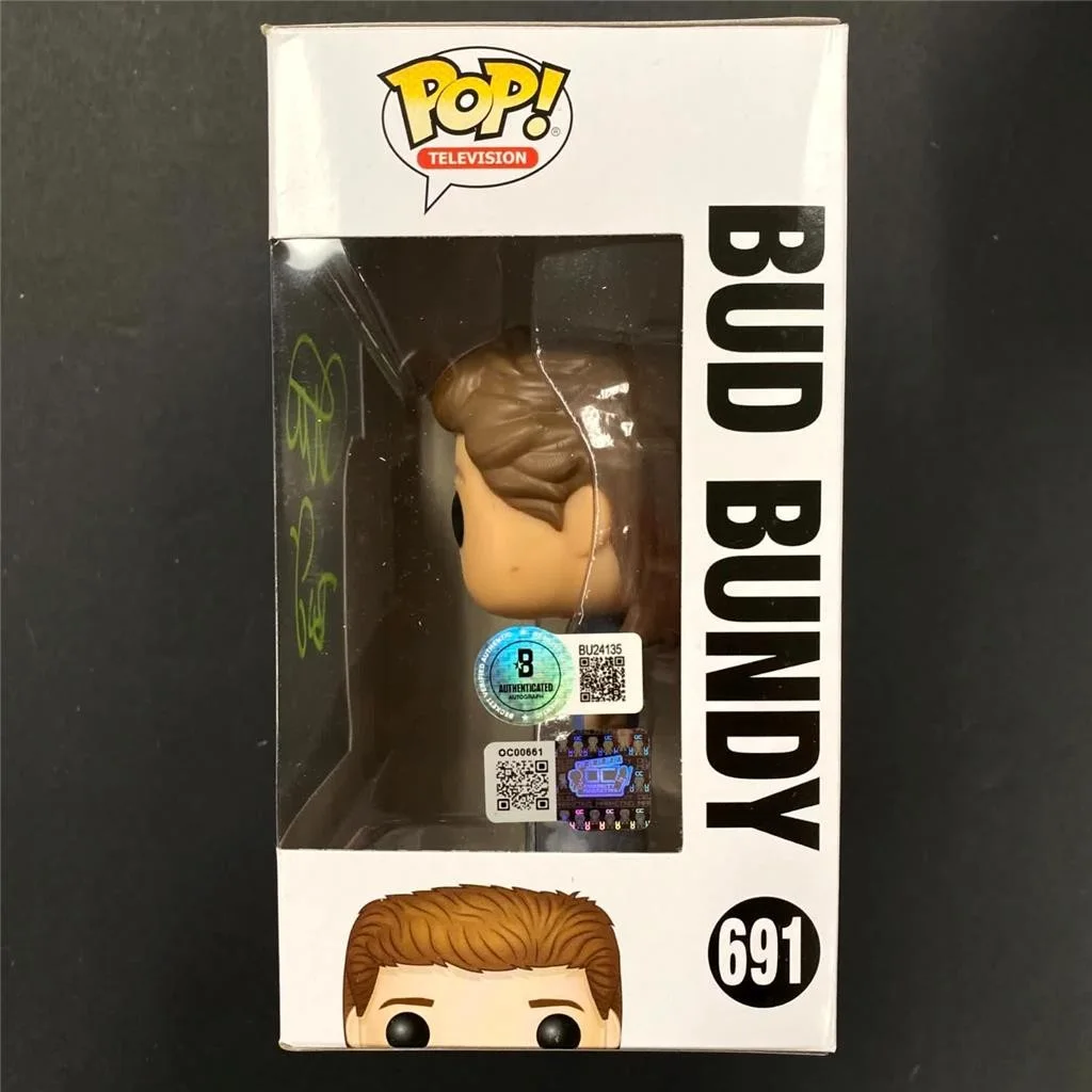 David Faustino signed "Bud" Bundy Funko Pop! 691 autograph ~ Beckett BAS, image 2