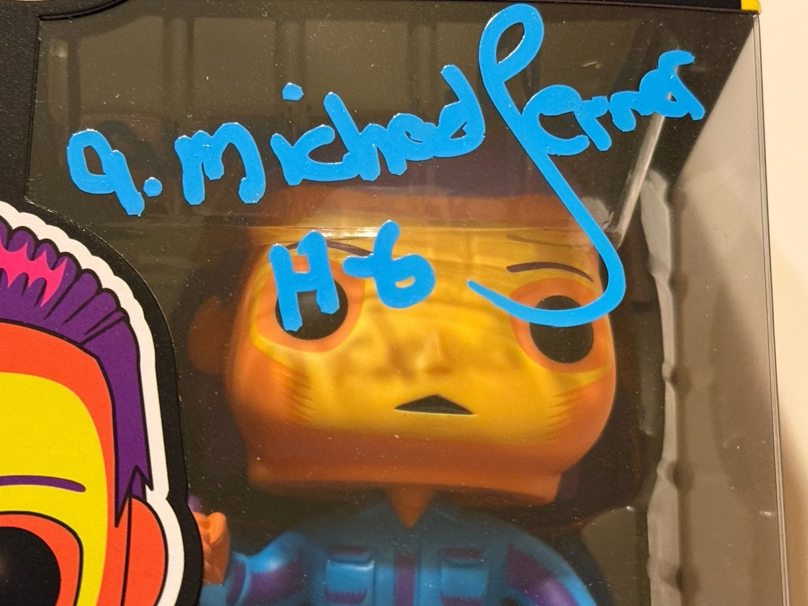 A. Michael Lerner — A. Michael Lerner SIGNED Michael Myers Funko POP Toy 03 Halloween 6 EXACT PROOF, image 2