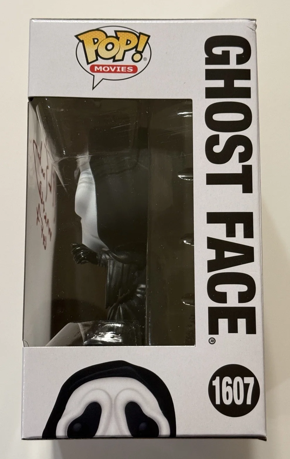 Ethan Embry — Ethan Embry SIGNED Ghostface Funko POP Toy Scream 7 Horror EXACT PROOF A, image 3