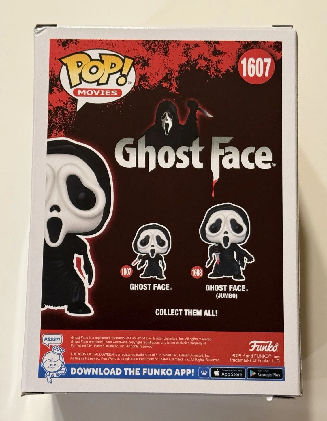 Ethan Embry — Ethan Embry SIGNED Ghostface Funko POP Toy Scream 7 Horror EXACT PROOF A, image 4