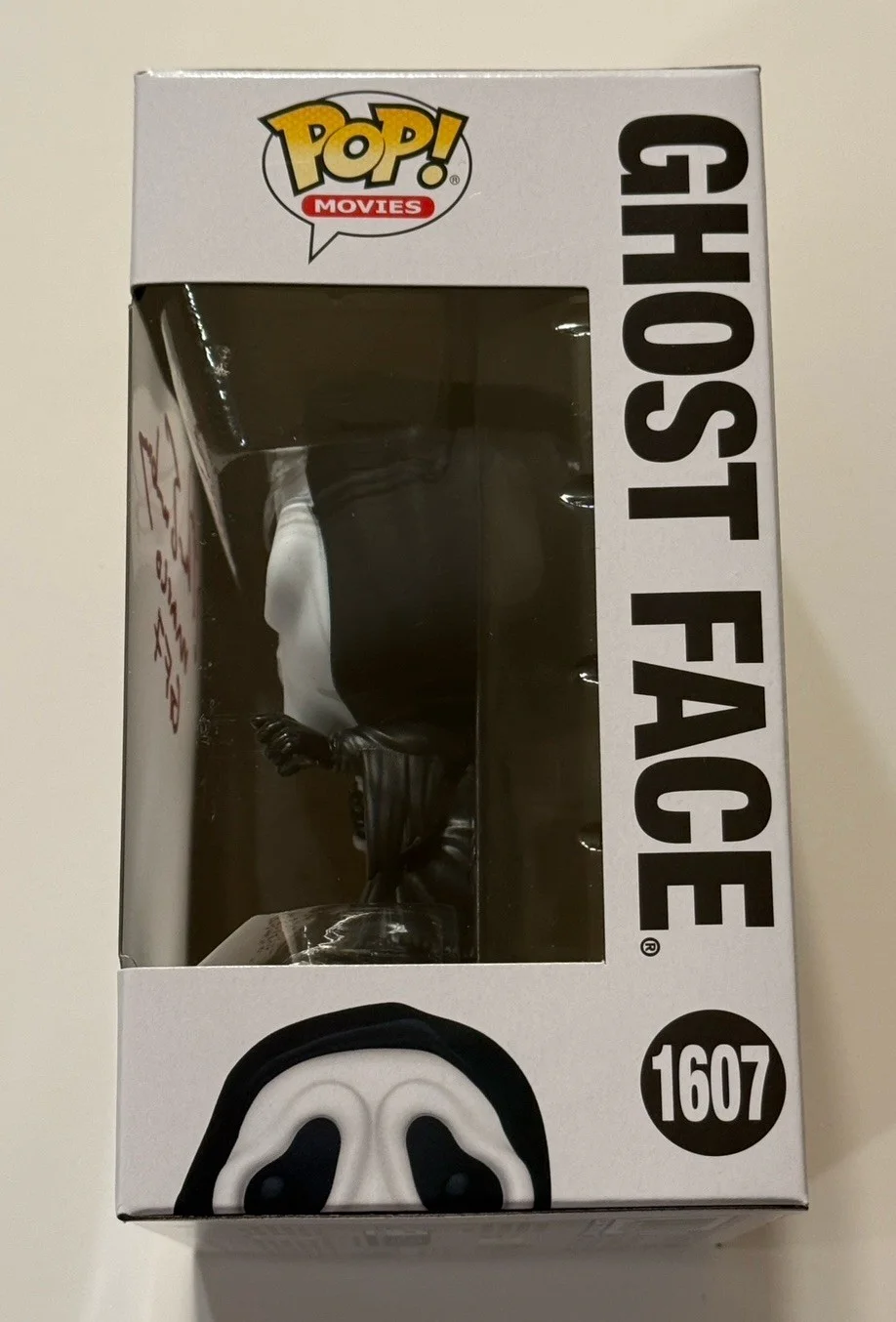 Ethan Embry — Ethan Embry SIGNED Ghostface Funko POP Toy Scream 7 Horror EXACT PROOF B, image 2