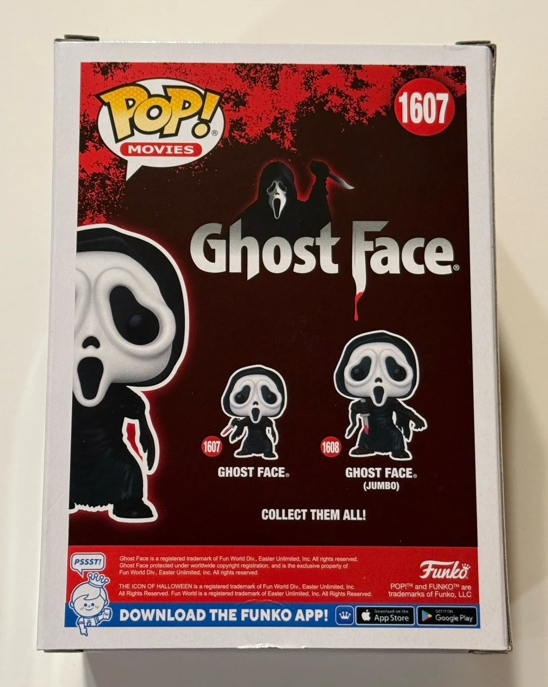 Ethan Embry — Ethan Embry SIGNED Ghostface Funko POP Toy Scream 7 Horror EXACT PROOF B, image 3