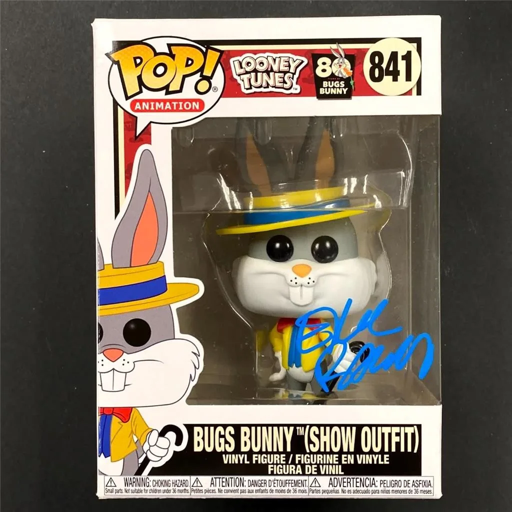 Eric Bauza — Eric Bauza signed Bugs Bunny Show Outfit Funko Pop! 841 autograph ~ Beckett BAS