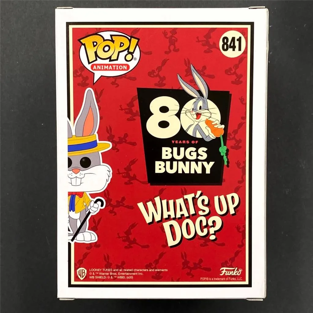 Eric Bauza — Eric Bauza signed Bugs Bunny Show Outfit Funko Pop! 841 autograph ~ Beckett BAS, изображение 3