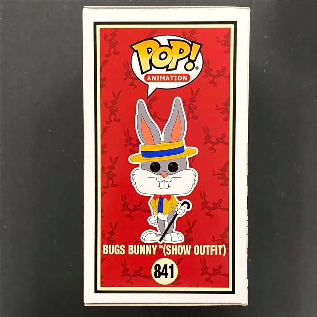 Eric Bauza — Eric Bauza signed Bugs Bunny Show Outfit Funko Pop! 841 autograph ~ Beckett BAS, изображение 4