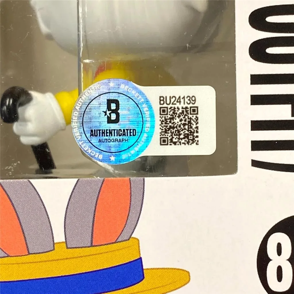 Eric Bauza — Eric Bauza signed Bugs Bunny Show Outfit Funko Pop! 841 autograph ~ Beckett BAS, изображение 5