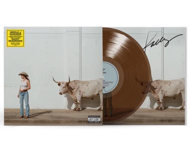 Kacey Musgraves — [SIGNED] KACEY MUSGRAVES MIDDLE OF NOWHERE VINYL taylor swift ariana grande