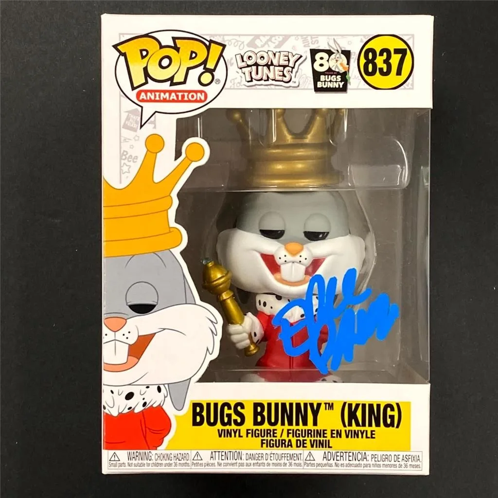 Eric Bauza — Eric Bauza signed Bugs Bunny King Funko Pop! 837 autograph ~ Beckett BAS