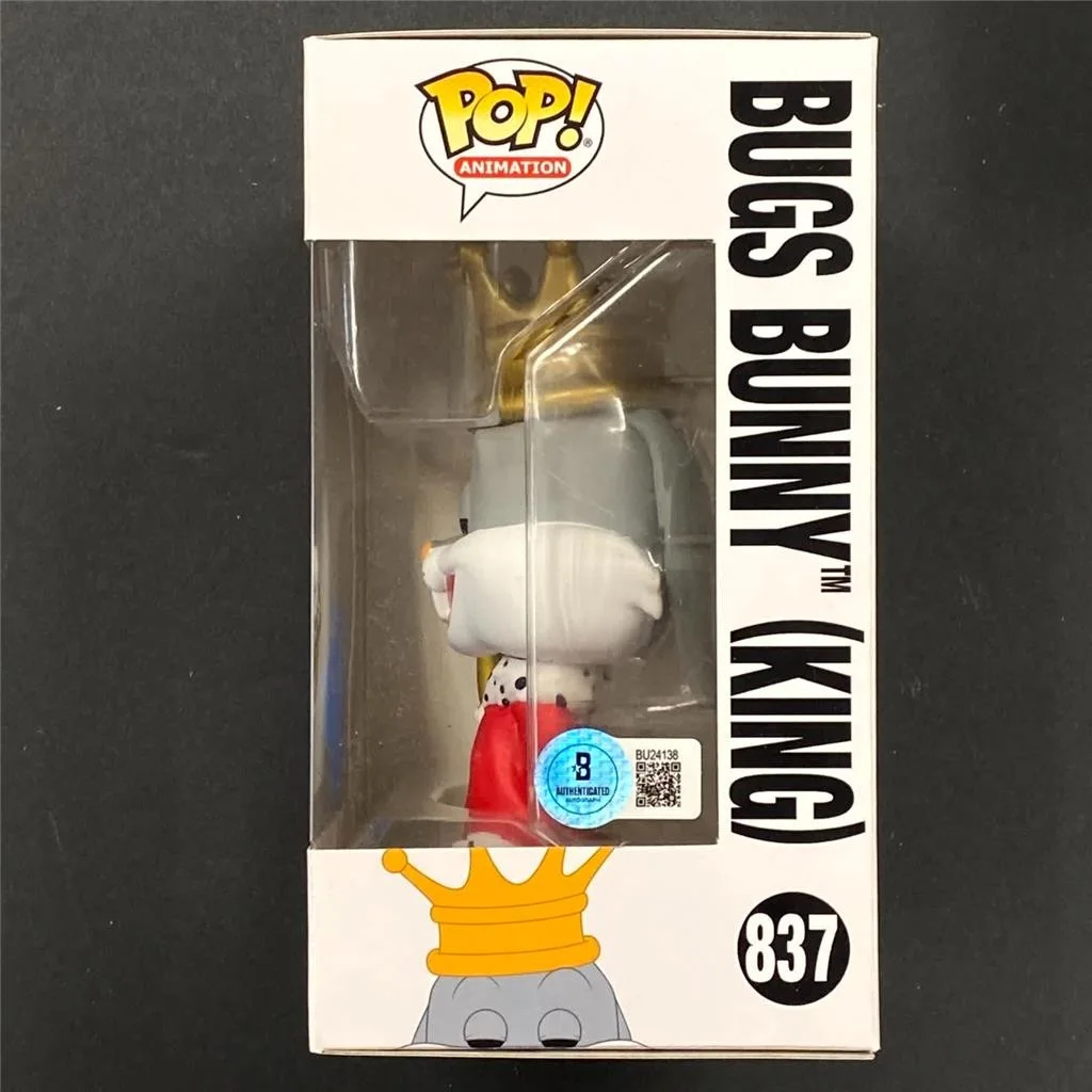 Eric Bauza — Eric Bauza signed Bugs Bunny King Funko Pop! 837 autograph ~ Beckett BAS, изображение 2