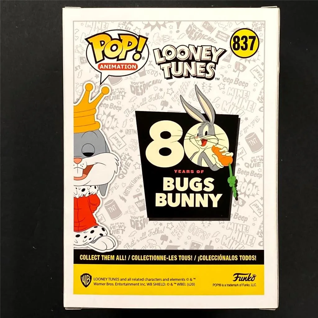 Eric Bauza — Eric Bauza signed Bugs Bunny King Funko Pop! 837 autograph ~ Beckett BAS, изображение 3