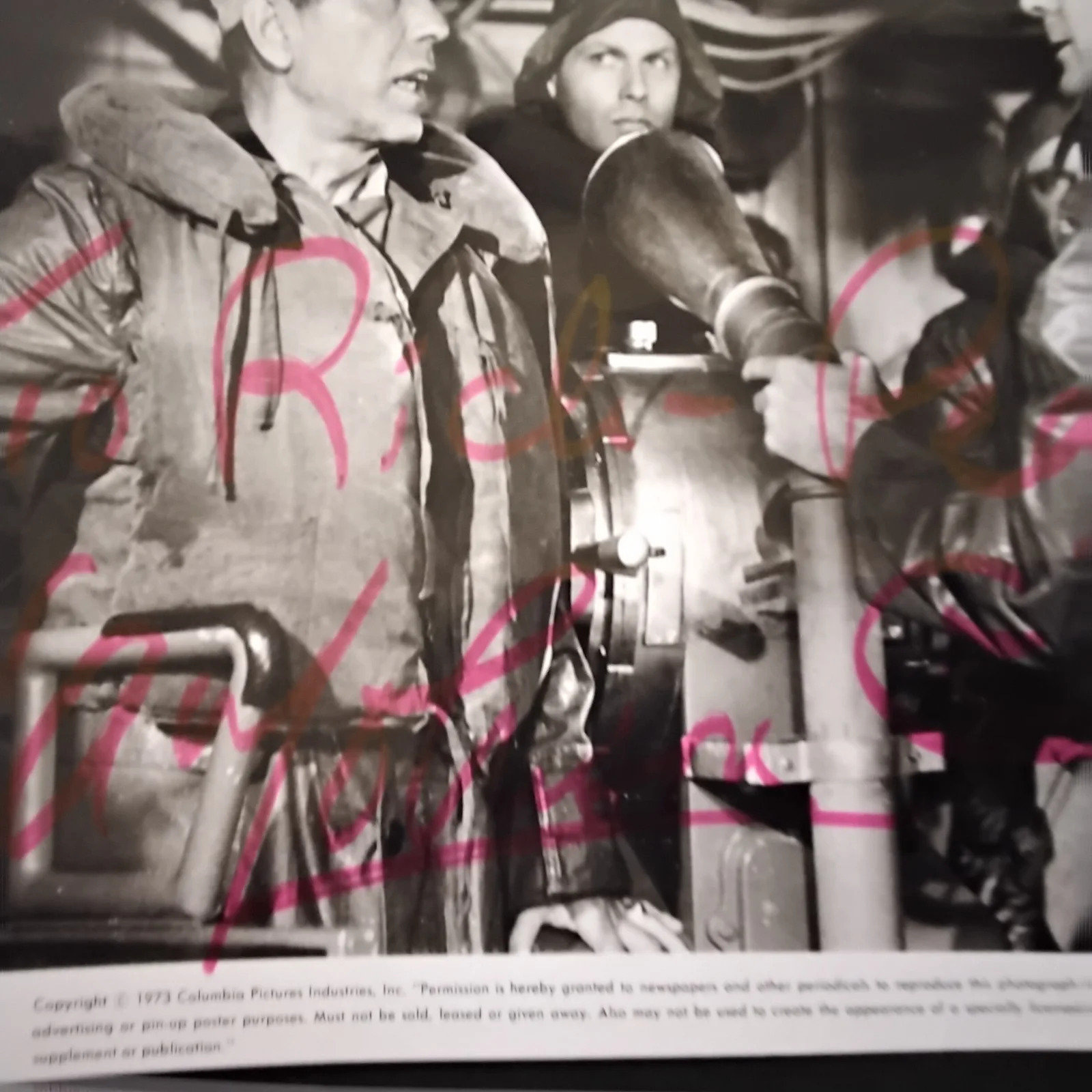 Van Johnson SIGNED 1973 Photo 40s Film TV Actor Brigadoon Caine Mutiny Batman, изображение 3