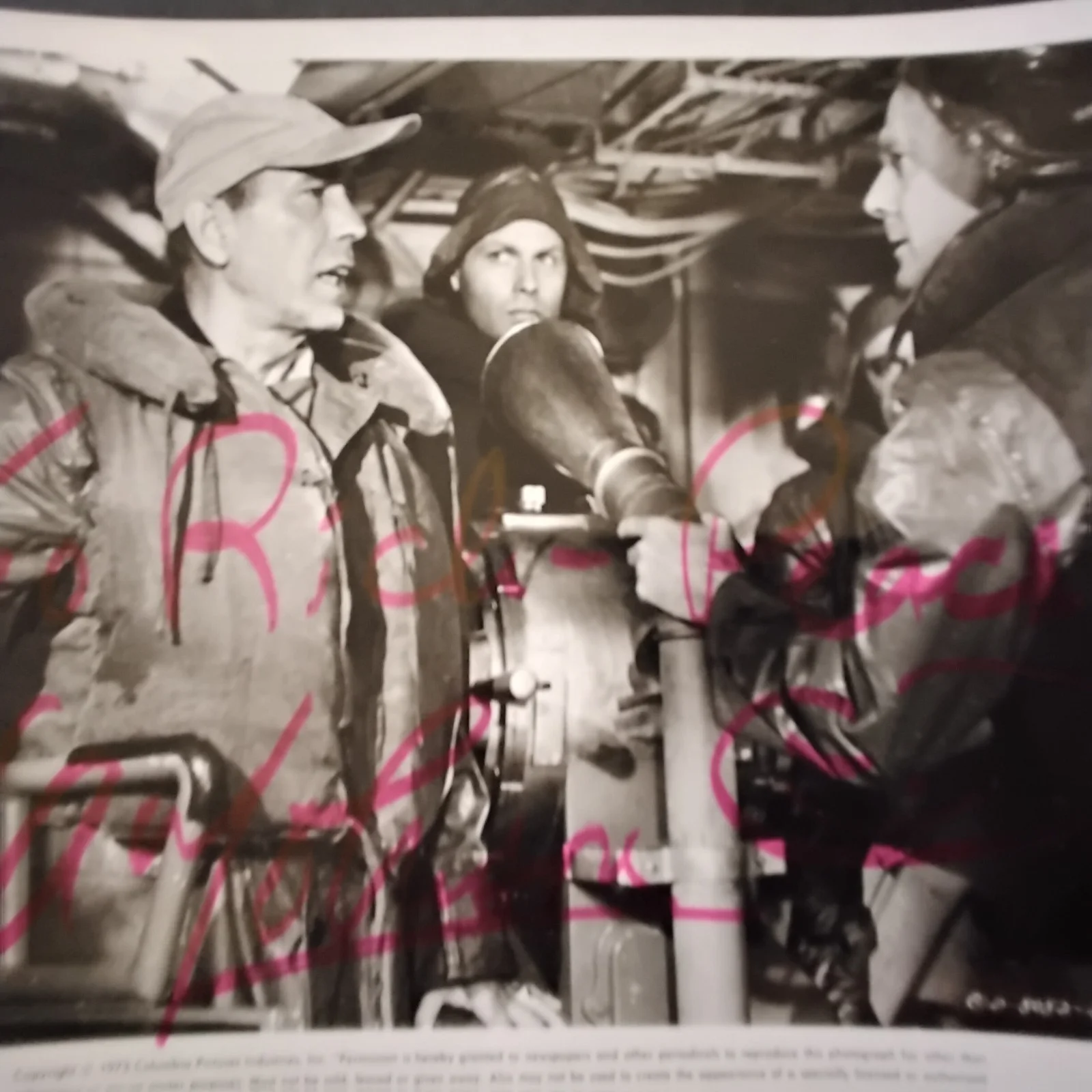 Van Johnson SIGNED 1973 Photo 40s Film TV Actor Brigadoon Caine Mutiny Batman, изображение 4